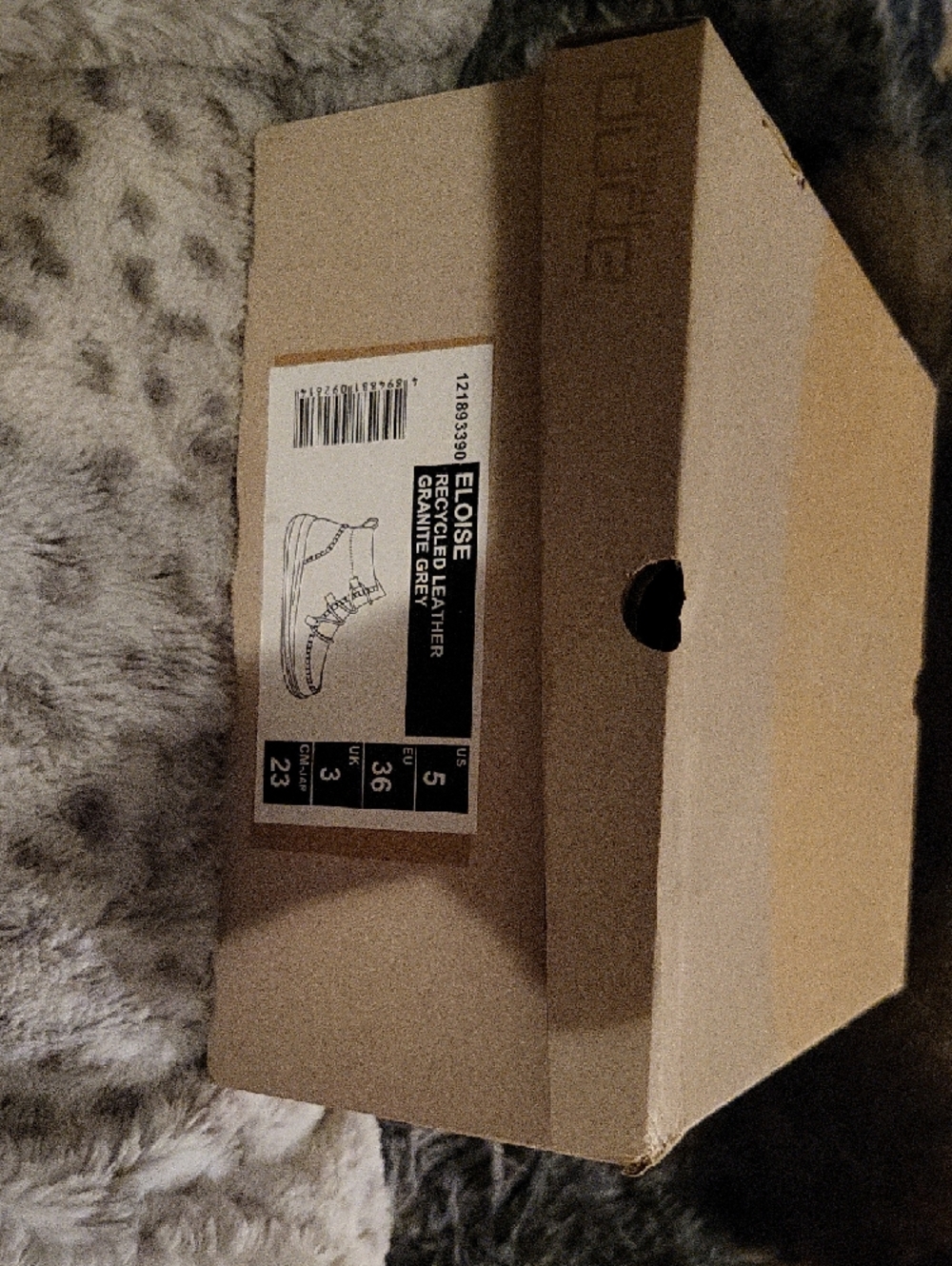 Hey Dude Eloise Ankle Boot in Granite Grey - Picture 5 of 5